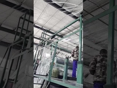 글라스파이버 단일방향의 직물 제작