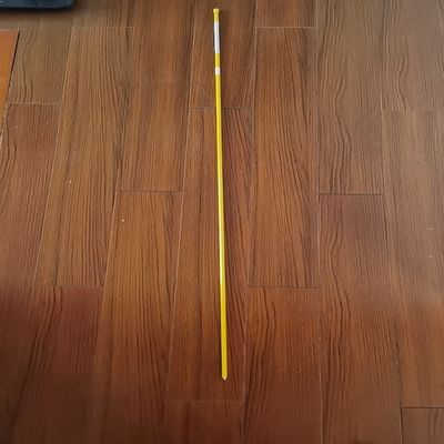 Diameter 8.5mm FRP yellow rod for reflective marker stake applied in transportation and sports  infrastructure