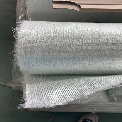Fiberglass Biaxial Cloth Adding 600g Chopped Strand With Thread Knitting To Form Combo Mat