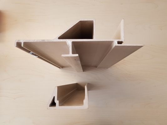 Durable FRP Pultruded Profiles Polyester Resin Aging Resistant GRP Structural Sections