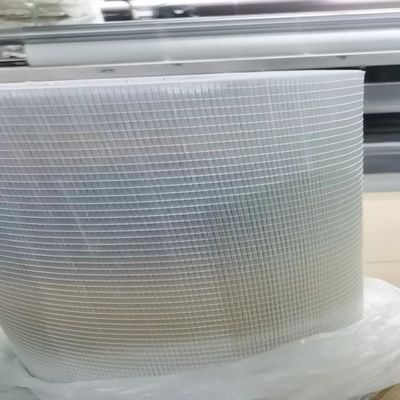 비금속 유리 로빙 1200 Tex 550g/M2 유리섬유 단방향 단일 엮기 천 90도 400mm DTRO 껍질