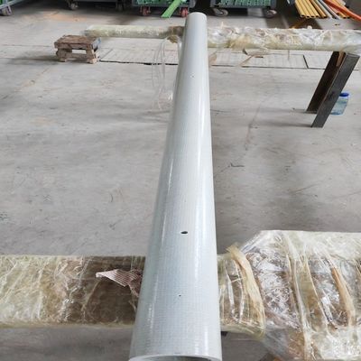 FRP 펄트루션 둥근 튜브 76x8mmx2400mm 가느다란 매트 포스팅으로 울타리 포스트