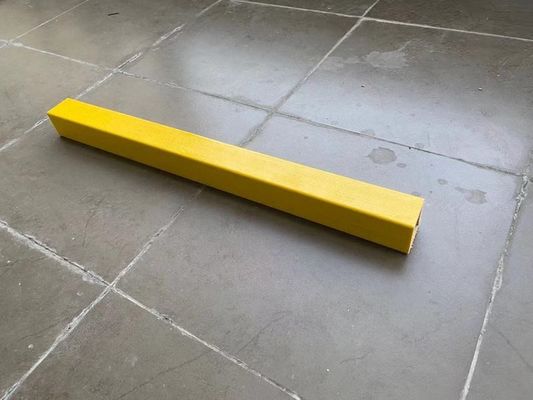 Thin Wall Epoxy Fiberglass Rectangular Tube 25x3.2mm Antiwear